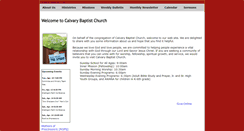 Desktop Screenshot of calvarycr.org